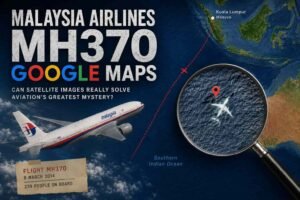 Malaysia Airlines MH370 Google Maps